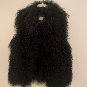 Michael Kors Mongolian Faux Fur Vest